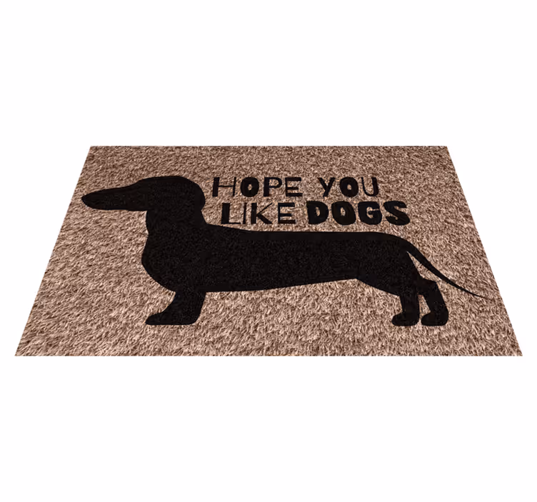 HOPE YOU LIKE mosaic vinyl carpet - TenStickers