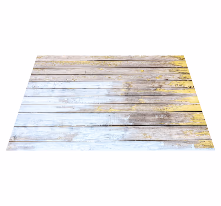 Distressed Plank Surface wood effect vinyl carpet - TenStickers