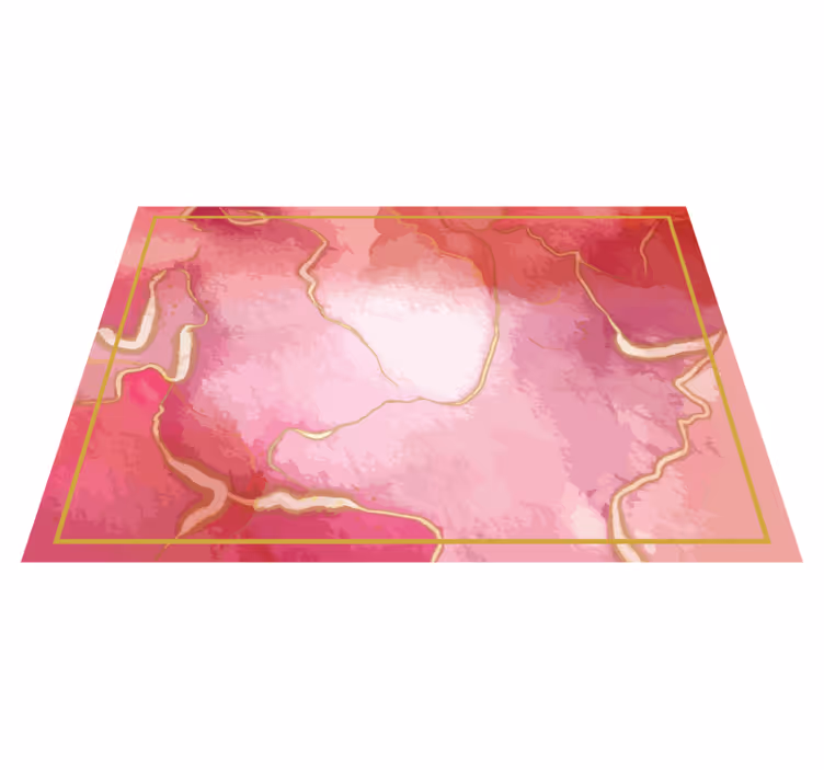 Pink Hues Elegance marble vinyl carpet - TenStickers
