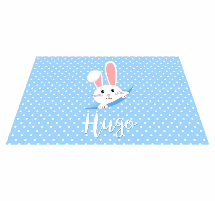 rabbit and moles kids vinyl carpet - TenStickers