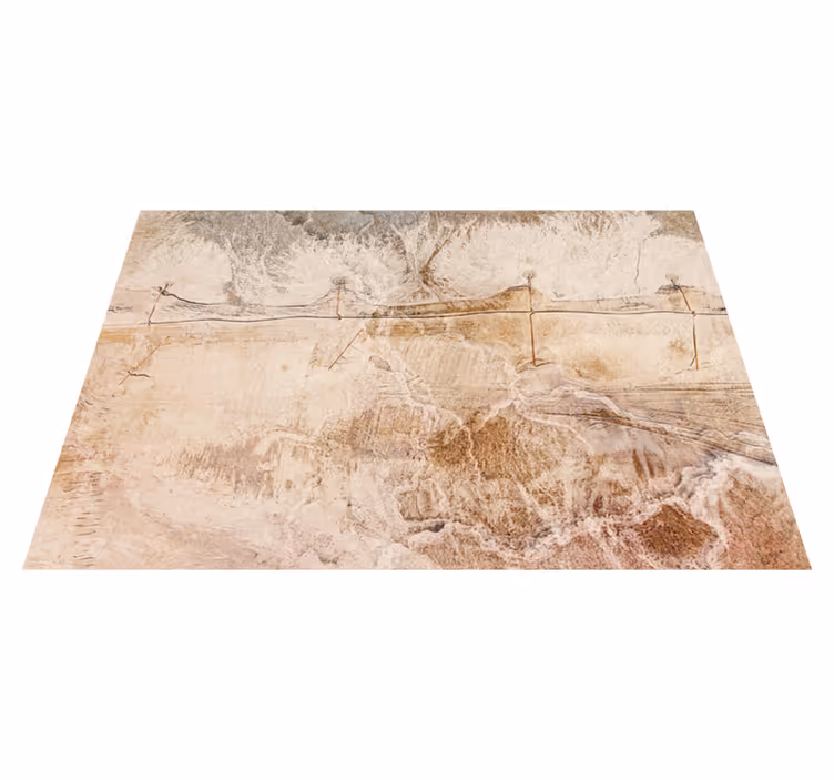 Stone effect vinyl carpet natural stone finish - TenStickers