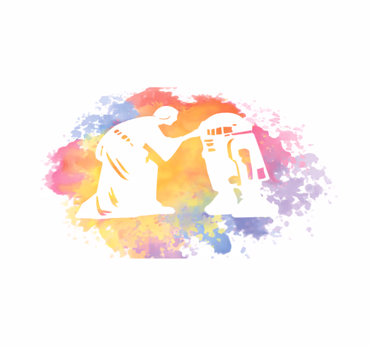 Aquarella galactic saga teen vinyl carpet - TenStickers
