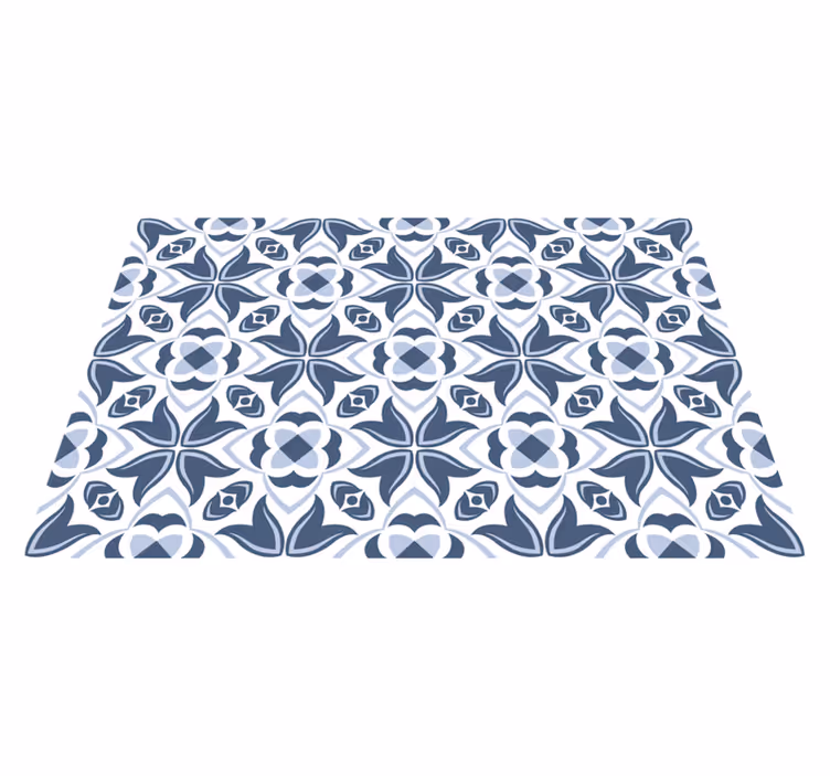Stylish grey pattern mosaic vinyl carpet - TenStickers