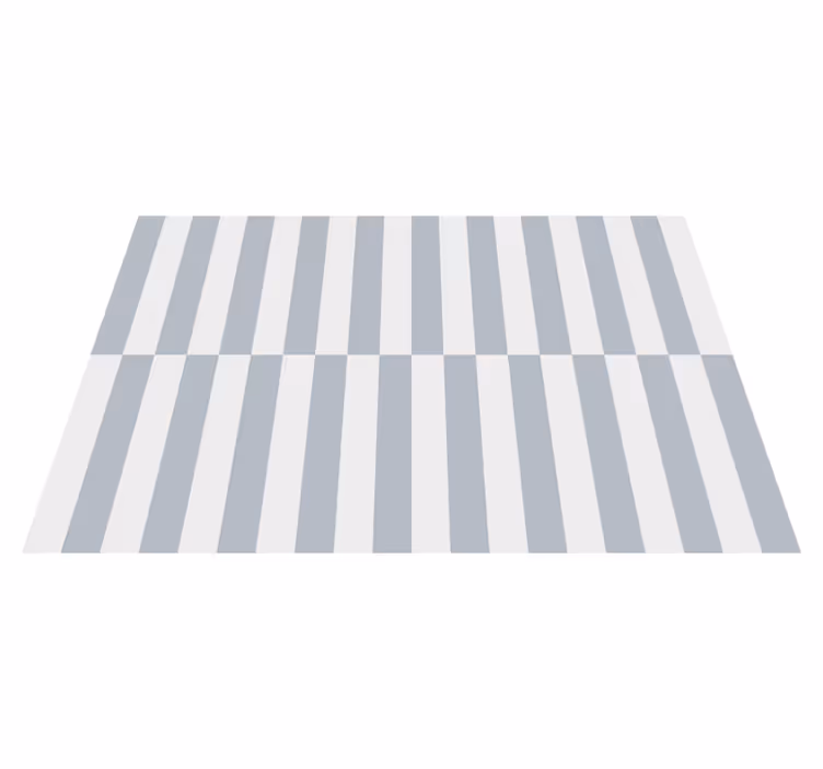Stylish Striped Concept geometric vinyl carpet - TenStickers