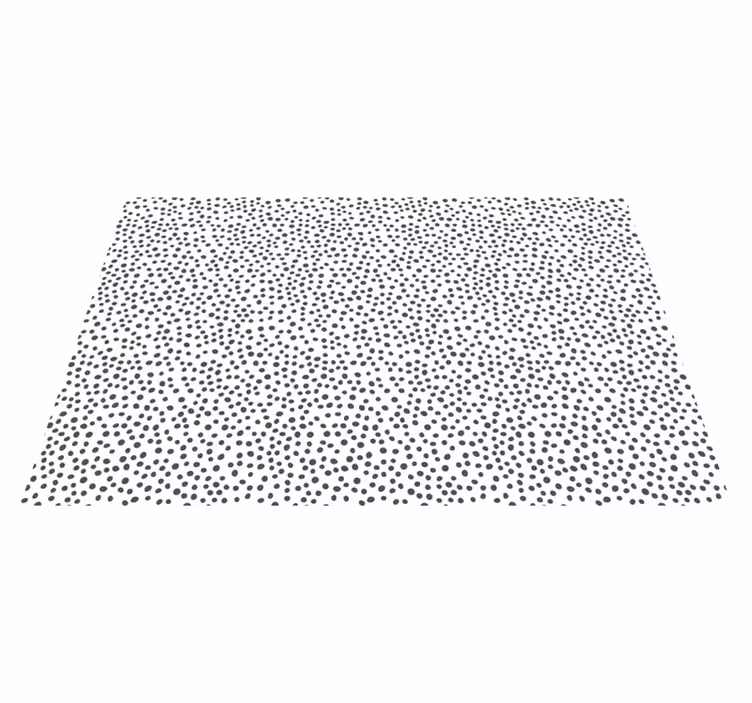 Black Dot Motif kids vinyl carpet - TenStickers