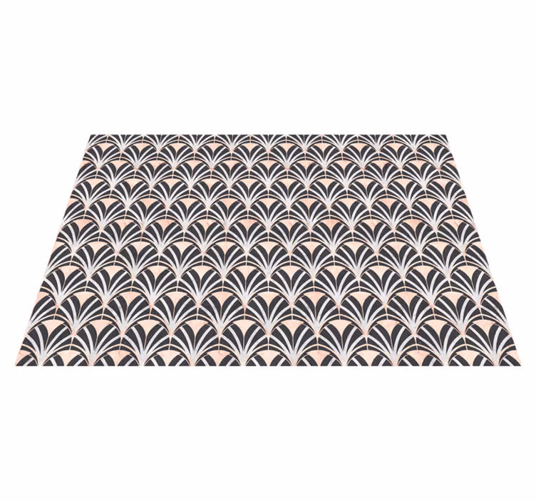 Flowing Leaf Pattern texture vinyl carpet - TenStickers