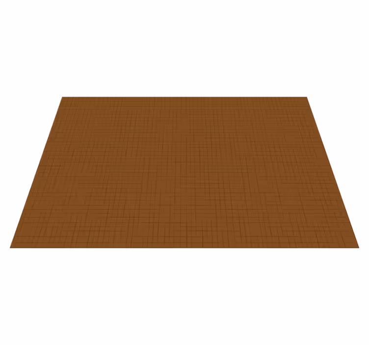 Grid pattern surface brown vinyl carpet - TenStickers