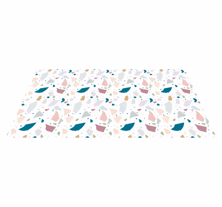 Conceptual Figures geometric vinyl carpet - TenStickers