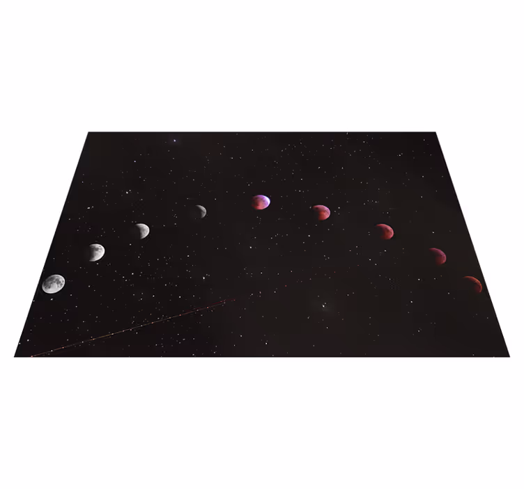 Planetary Alignment kids vinyl carpet - TenStickers