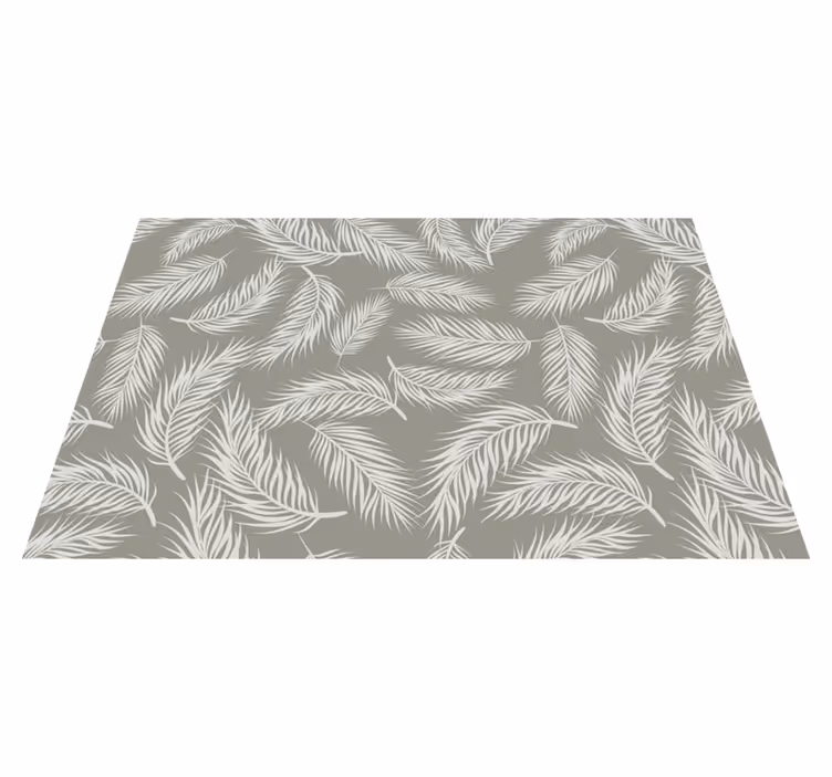 Foliage Botanical Concept nature vinyl carpet - TenStickers