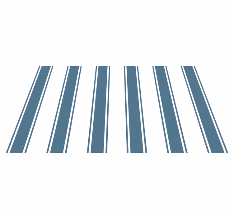 Contemporary Pattern striped vinyl carpet - TenStickers