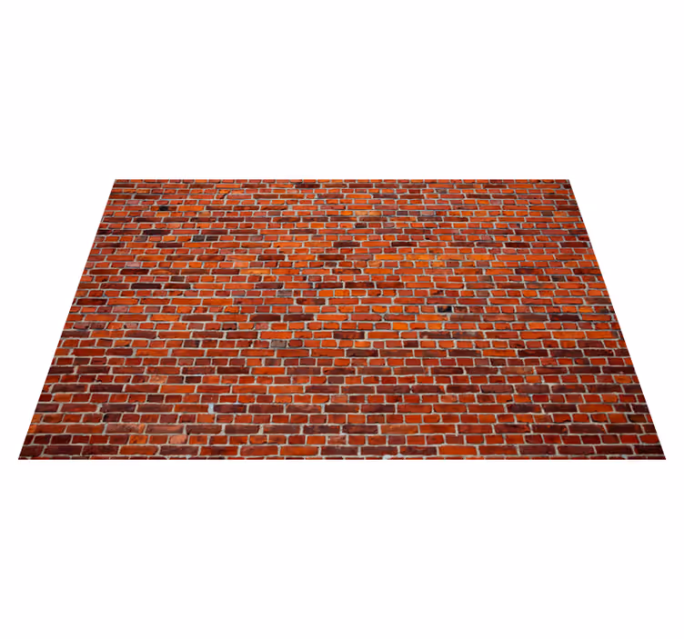Rough brick texture stone effect vinyl carpet - TenStickers