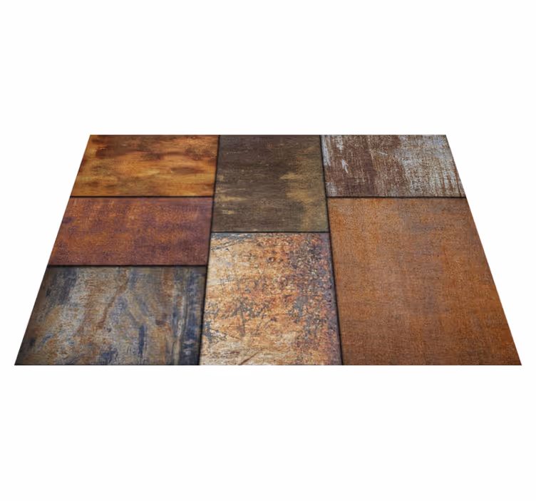 Rustic Stone Sophistication stone effect vinyl carpet - TenStickers