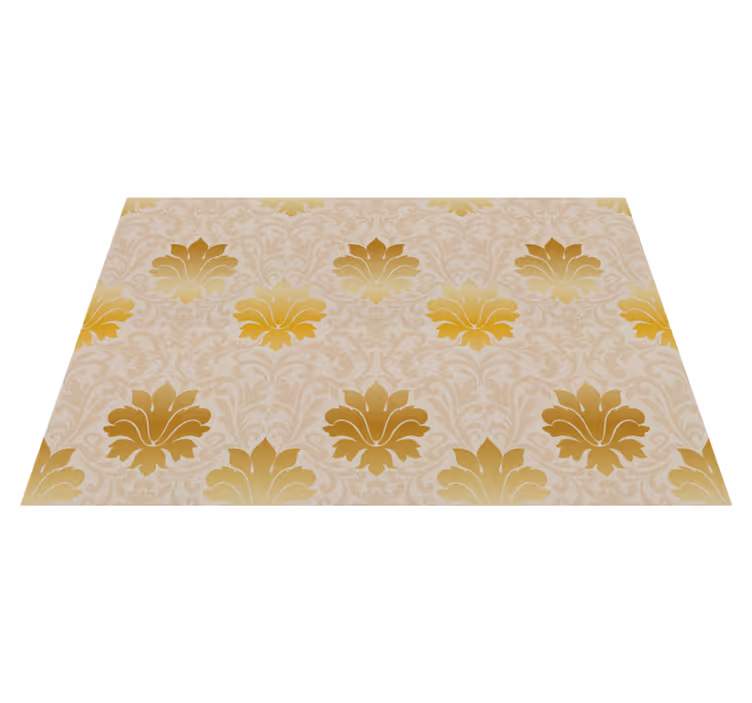 Baroque Pattern Elegance vintage vinyl carpet - TenStickers
