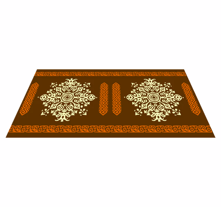 Mandala vinyl carpet mandala design set - TenStickers