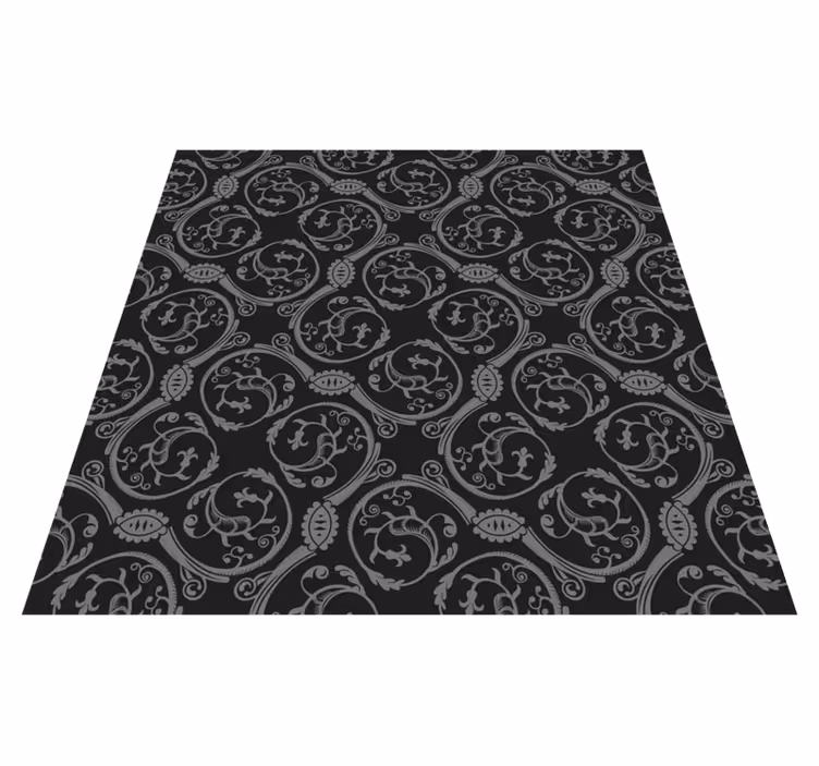 Ornate Mandala Pattern mandala vinyl carpet - TenStickers