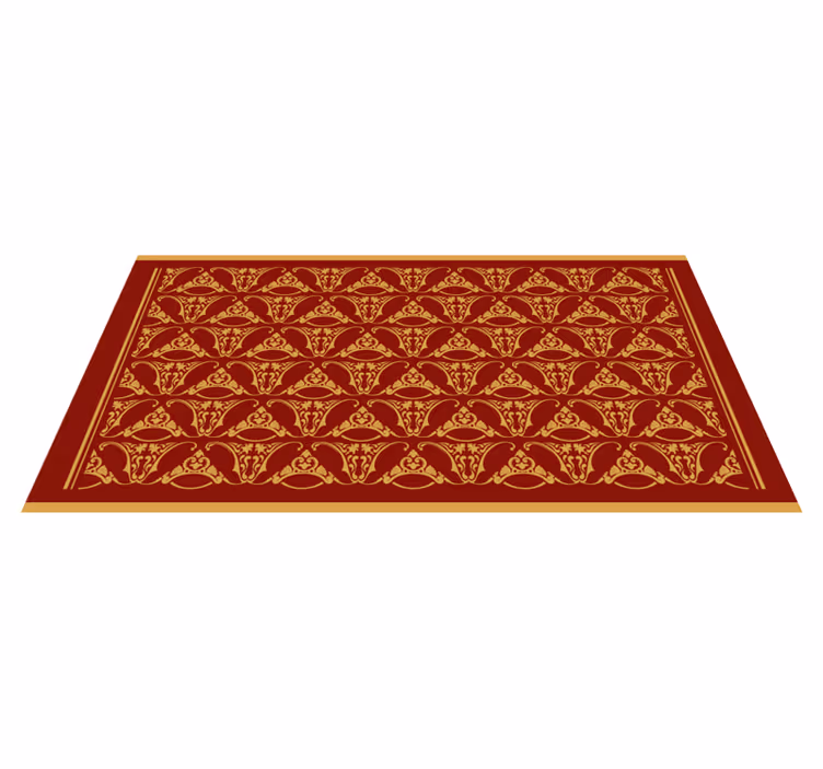 Mandala-Inspired Elegance vintage vinyl carpet - TenStickers