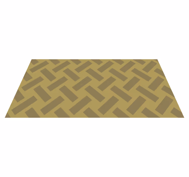 Chevron Zigzag geometric vinyl carpet - TenStickers