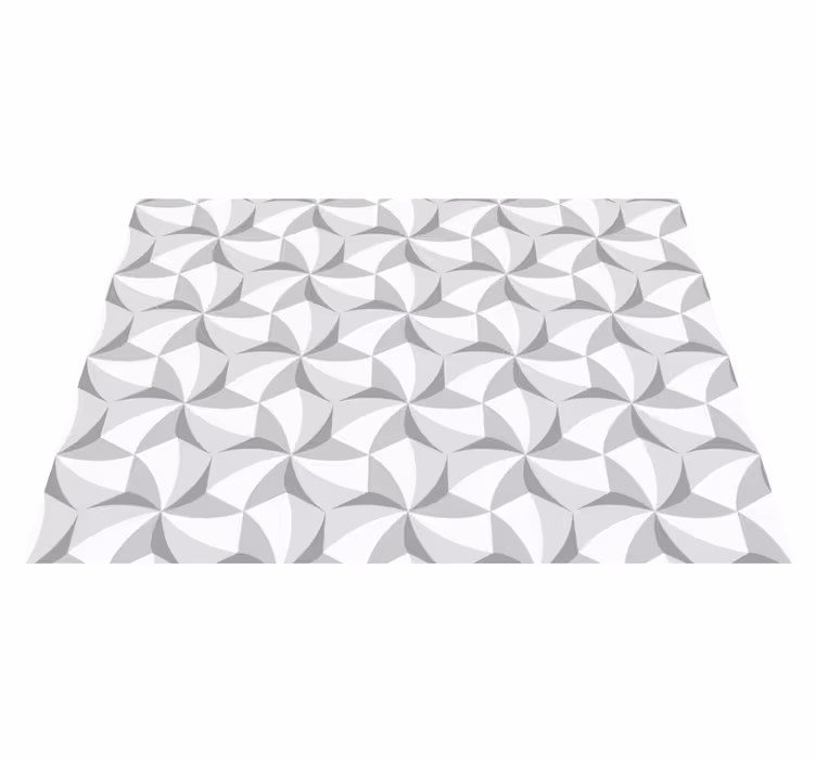 Abstract Swirl Pattern geometric vinyl carpet - TenStickers
