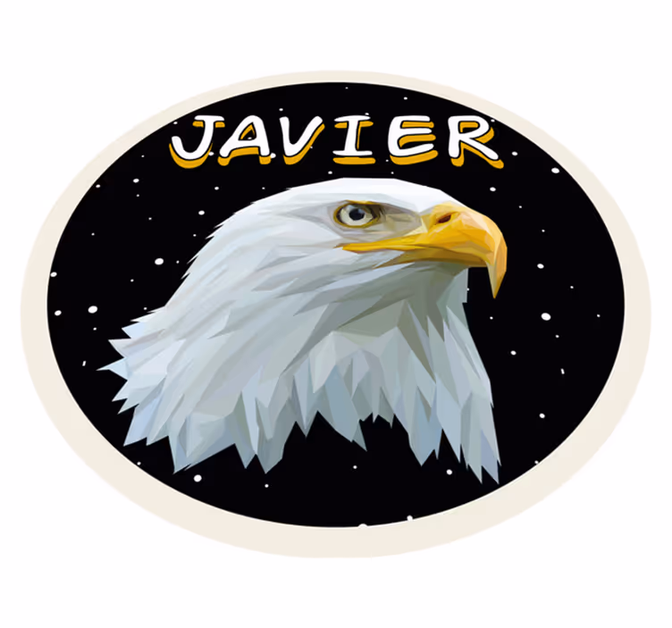 Customizable Eagle custom vinyl carpet - TenStickers
