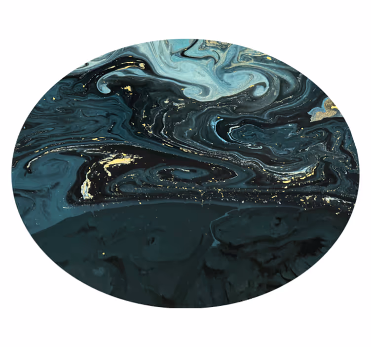 Twisting Marble marble vinyl carpet - TenStickers