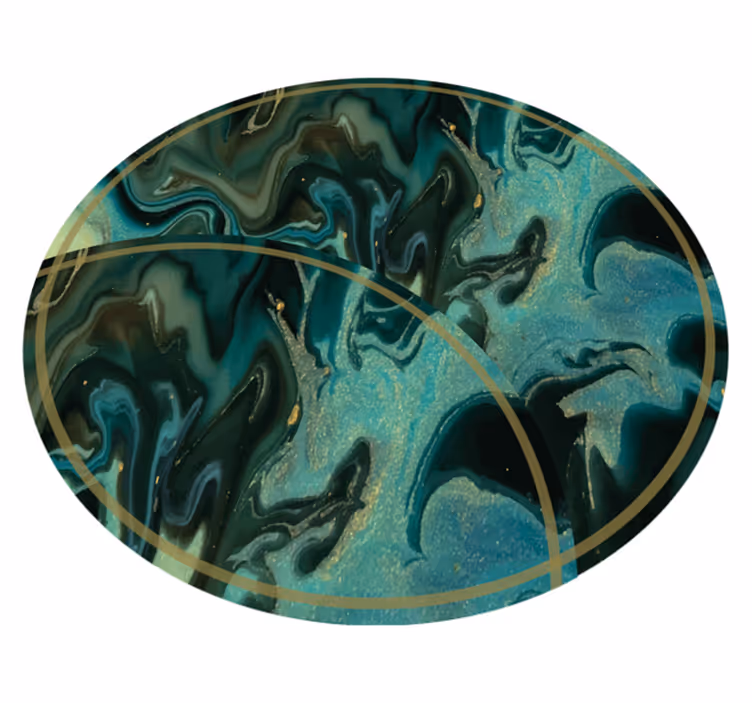 Abstract Marbled Pattern marble vinyl carpet - TenStickers