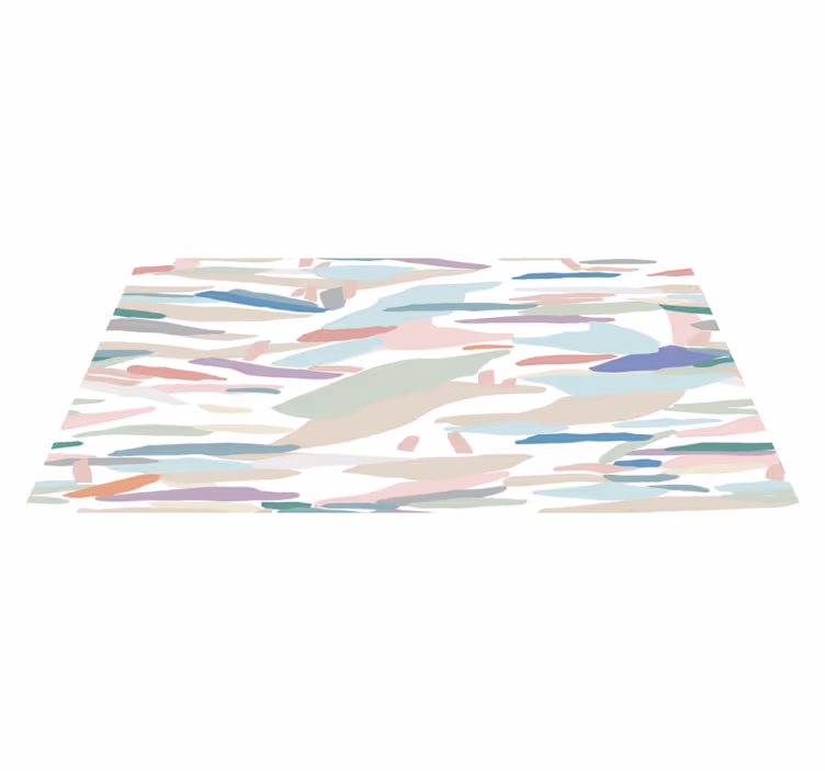 Simplistic Abstract Concealment minimalist vinyl carpet - TenStickers