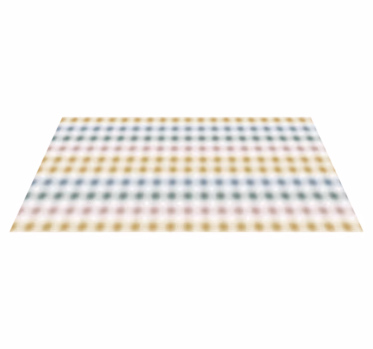 Soft pastel lines living room vinyl carpet - TenStickers
