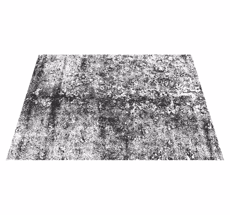 Faded grey dining room vinyl carpet - TenStickers