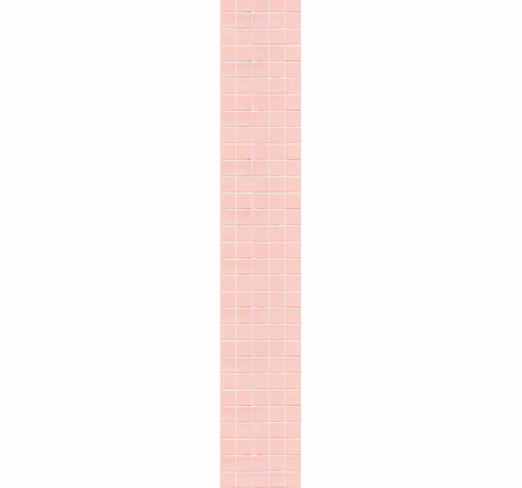 Pink Mosaic Pattern tiles wallpaper - TenStickers