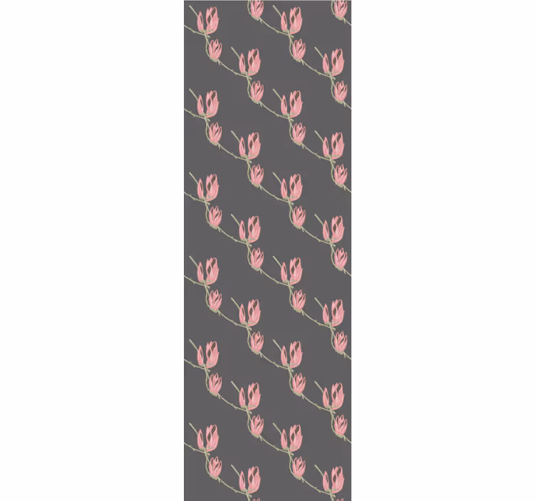 Stylish Floral Design flowers wallpaper - TenStickers