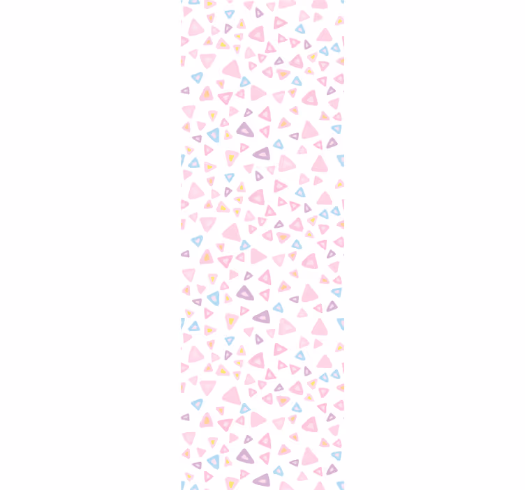 Pastel triangle pattern wallpaper triangles - TenStickers