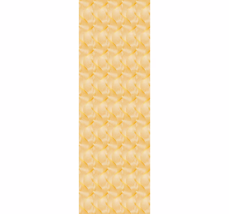 Elegant Curved Pattern wallpaper patterns - TenStickers