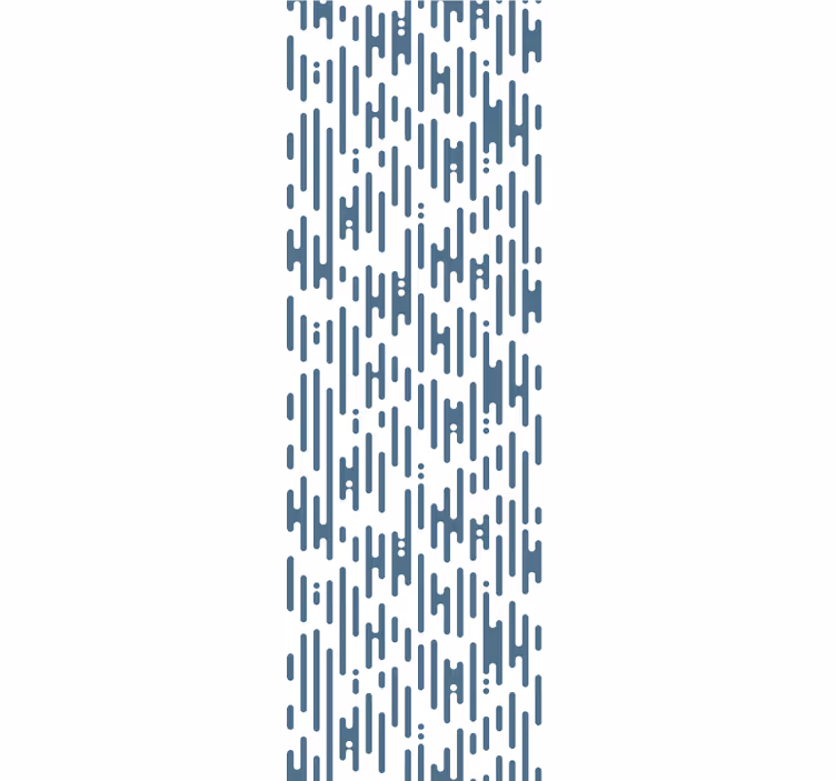 Abstract Lines Pattern wallpaper geometric - TenStickers