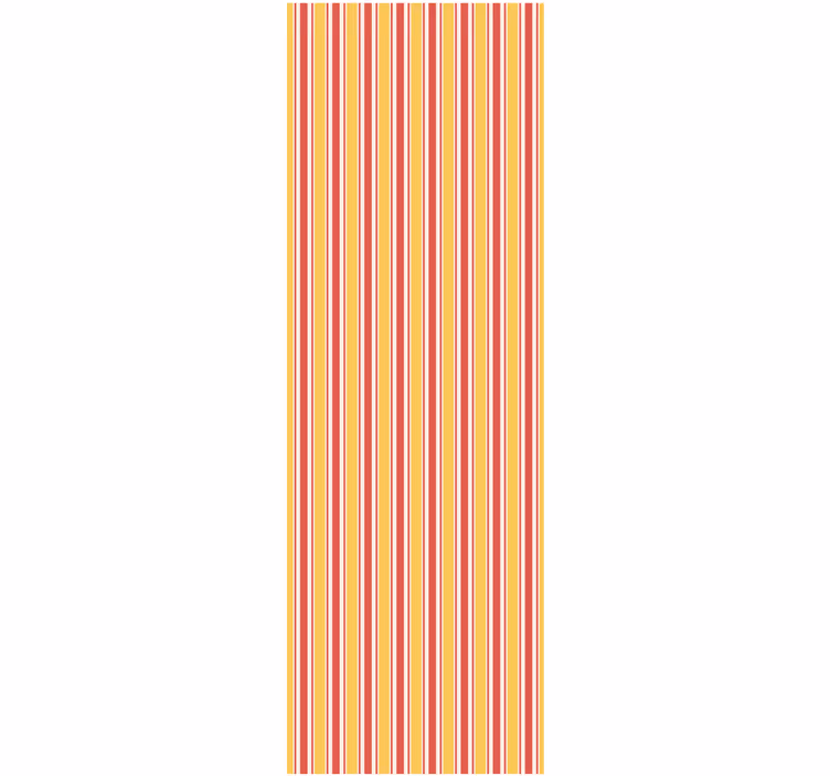 Elegant warm motif vertical striped wallpaper - TenStickers