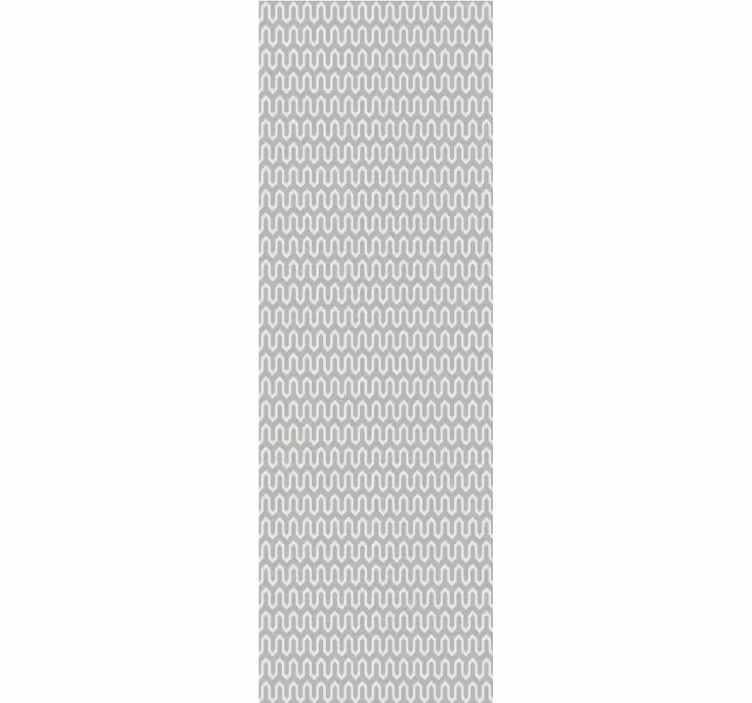 Sleek Wavy Pattern wallpaper geometric - TenStickers