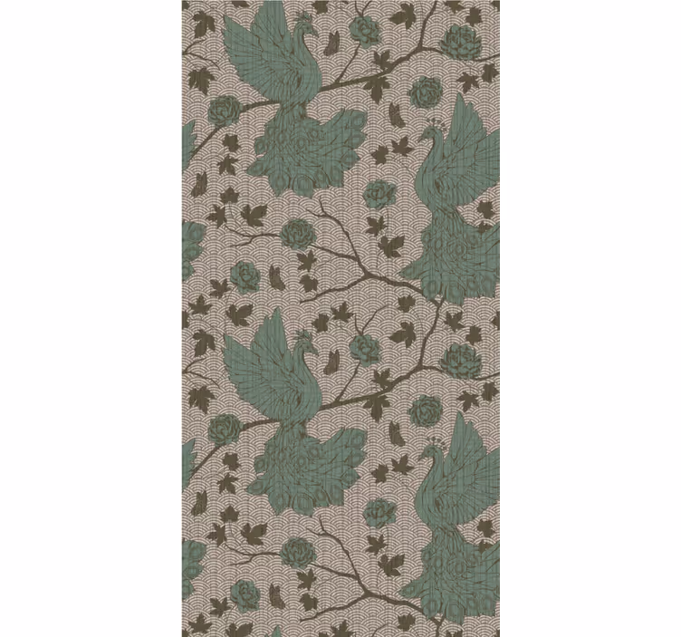 Birds on Branches cute animal wallpaper - TenStickers