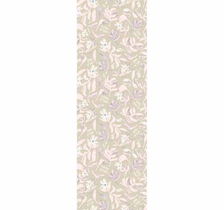 Delicate floral nature flowers wallpaper - TenStickers