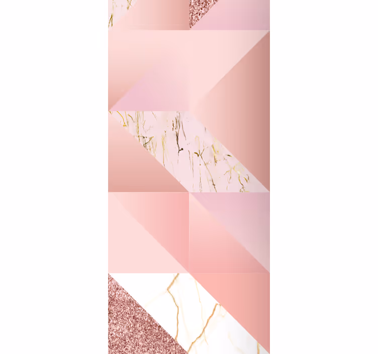 Matte pink texture wallpaper marble - TenStickers