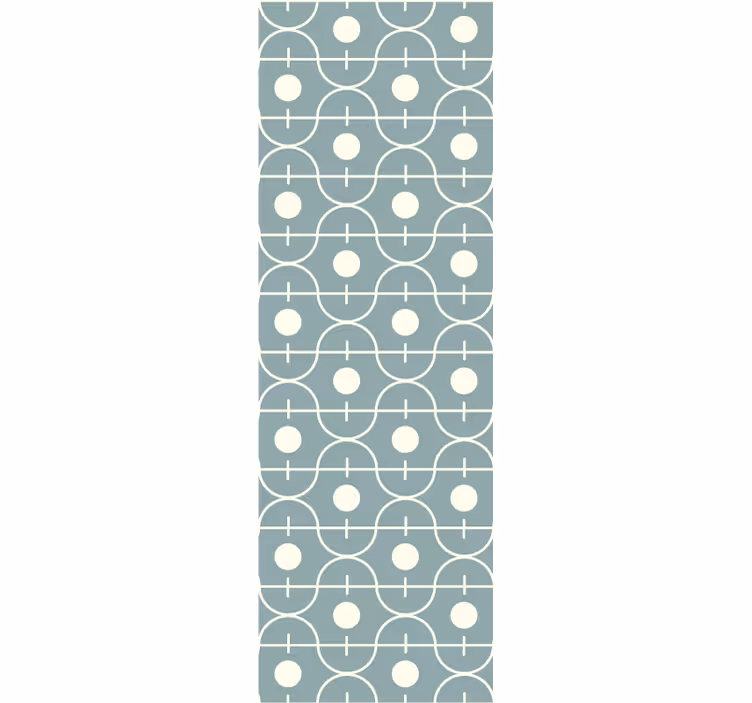 Circular Grid Pattern wallpaper dots - TenStickers