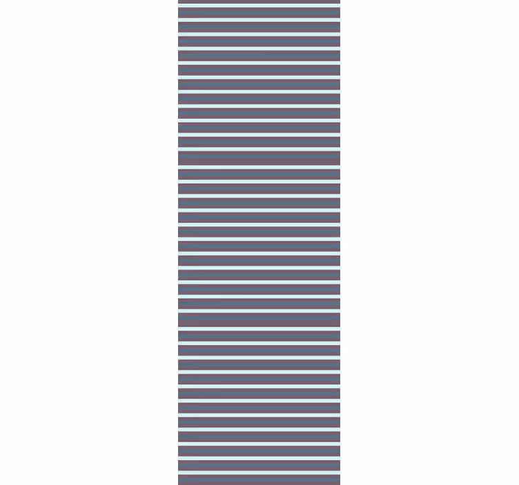 Elegant grey and white design stripes wallpaper - TenStickers