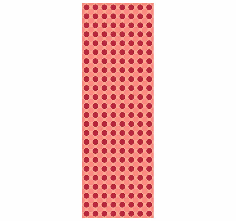 Retro circular geometry wallpaper dots - TenStickers