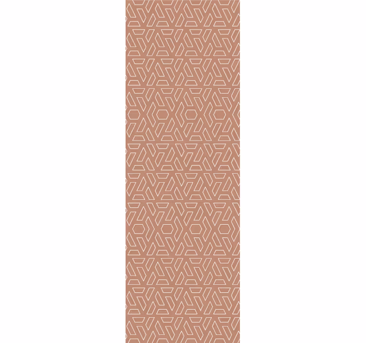 Abstract Shape Pattern wallpaper geometric - TenStickers