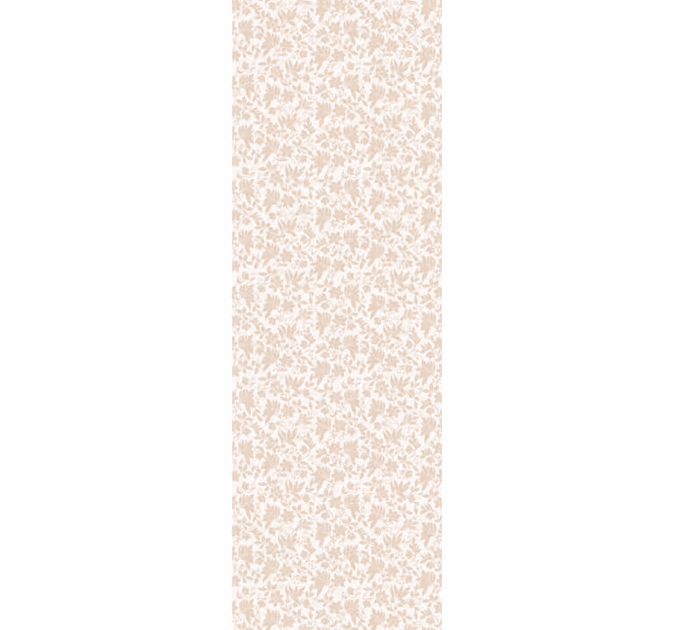 Soft floral texture wallpaper flowery - TenStickers