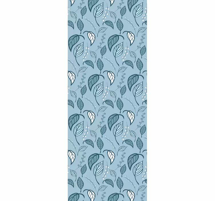 Scandinavian sprout leaves wallpaper - TenStickers