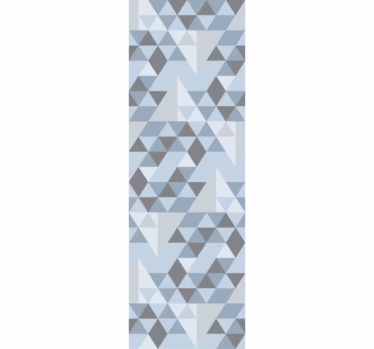 Geometric gradient wallpaper triangles - TenStickers