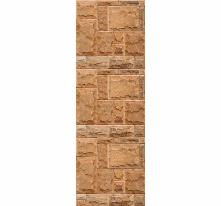 Brickwork texture stone wallpaper - TenStickers