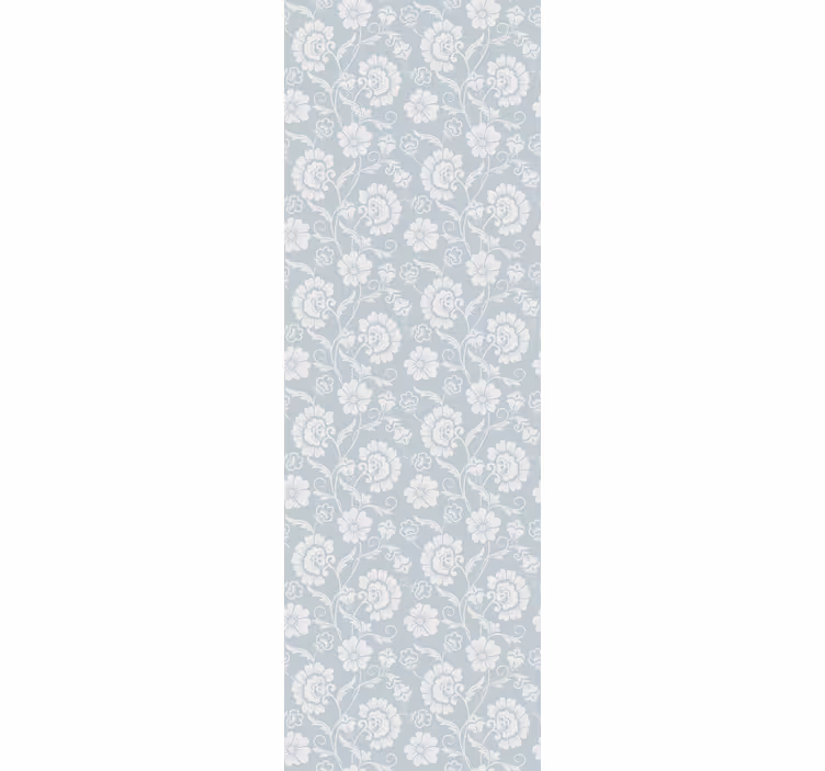 Flowering Vine Pattern wallpaper flowery - TenStickers