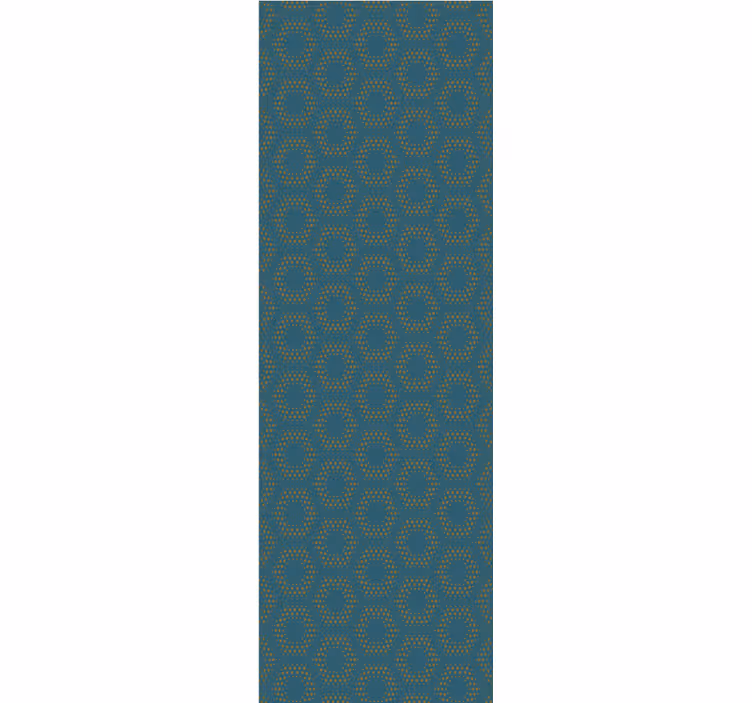 Geometric Honeycomb Pattern wallpaper patterns - TenStickers