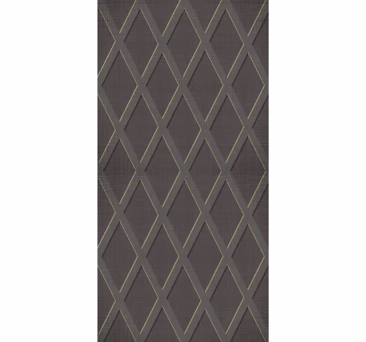 Diamond Grid Pattern wallpaper patterns - TenStickers
